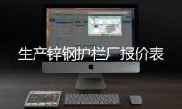 生产锌钢护栏厂报价表