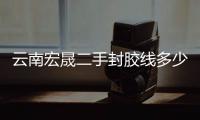 云南宏晟二手封胶线多少钱一台