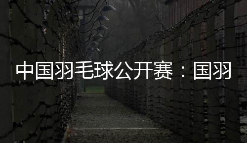 中国羽毛球公开赛：国羽首日表现出色 取得11胜1负