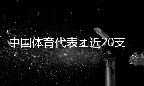 中国体育代表团近20支队伍的300多人已按计划进驻奥运村