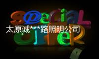 太原诚***路照明公司
