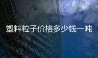 塑料粒子价格多少钱一吨