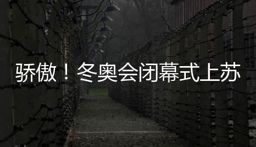骄傲！冬奥会闭幕式上苏翊鸣高举五星红旗入场